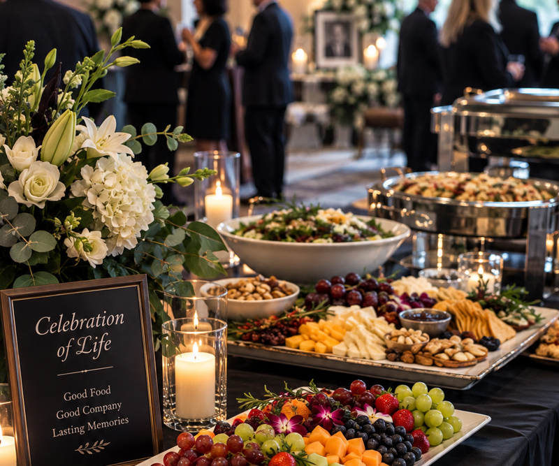 Funeral and Celebration of Life Event Catering