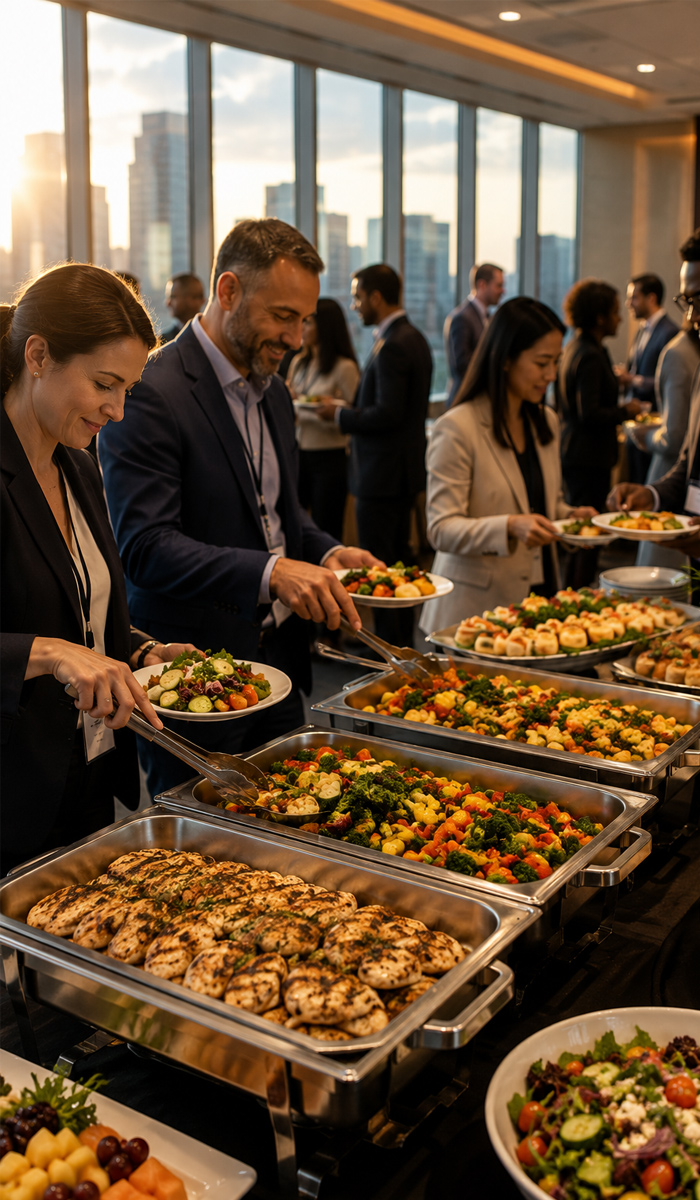 corporate catering services in Metro DC and Northern Virginia