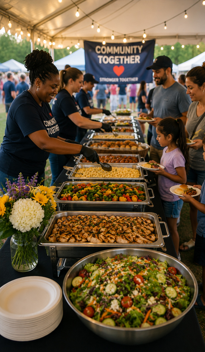 Nonprofit and communities catering